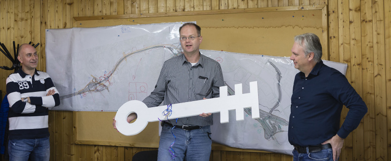 In december 2016 konden de sleutels van de dienstengebouwen worden overgedragen aan RWS - Fred Berghmans (3).jpg